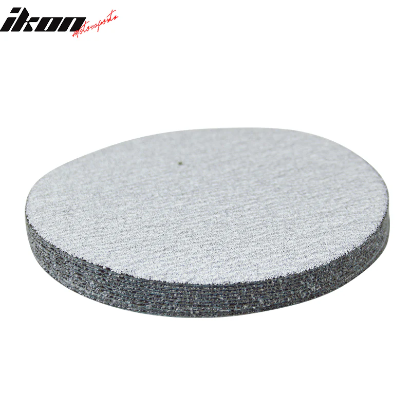 10PCS Dry 5in Round Sand Paper Discs P120 Grit Repair Sand Sheet - Image 6