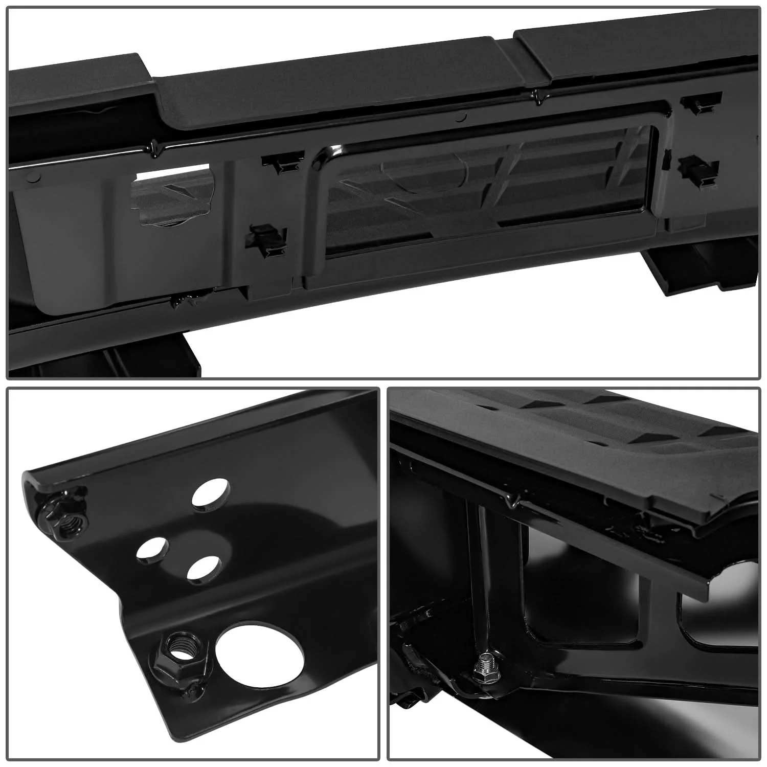 11-14 Silverado Sierra 2500 3500 Chrome Rear Step Bumper w/ Sensor - Image 4