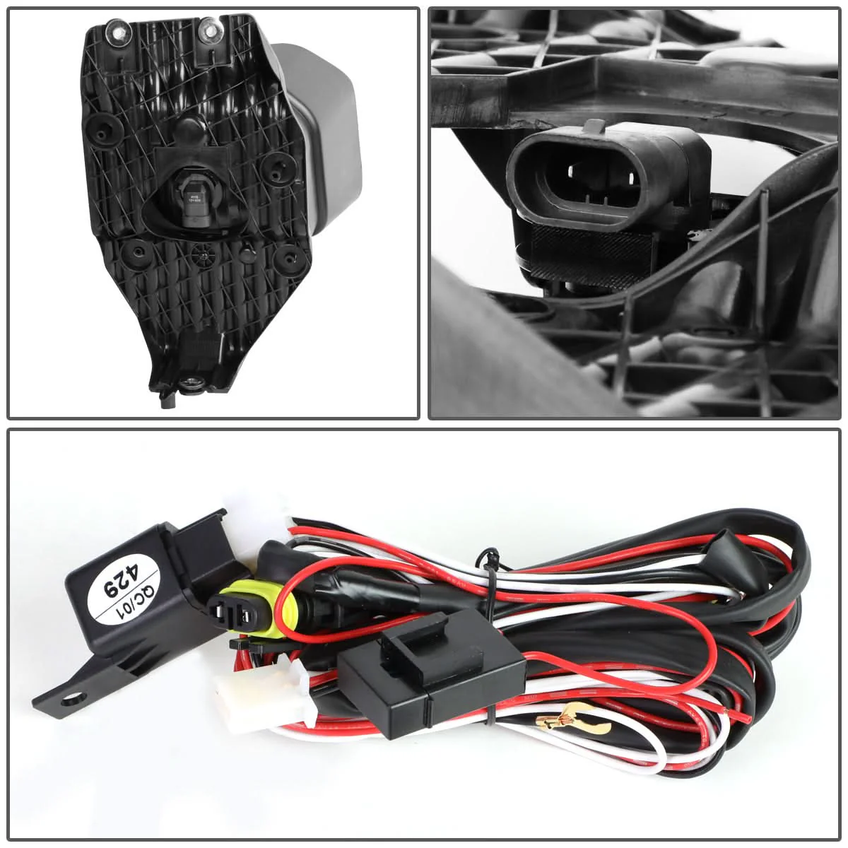 11-16 Ford F-250 F-350 F-450 F-550 Super Duty Fog Lights w/ Switch - Image 6