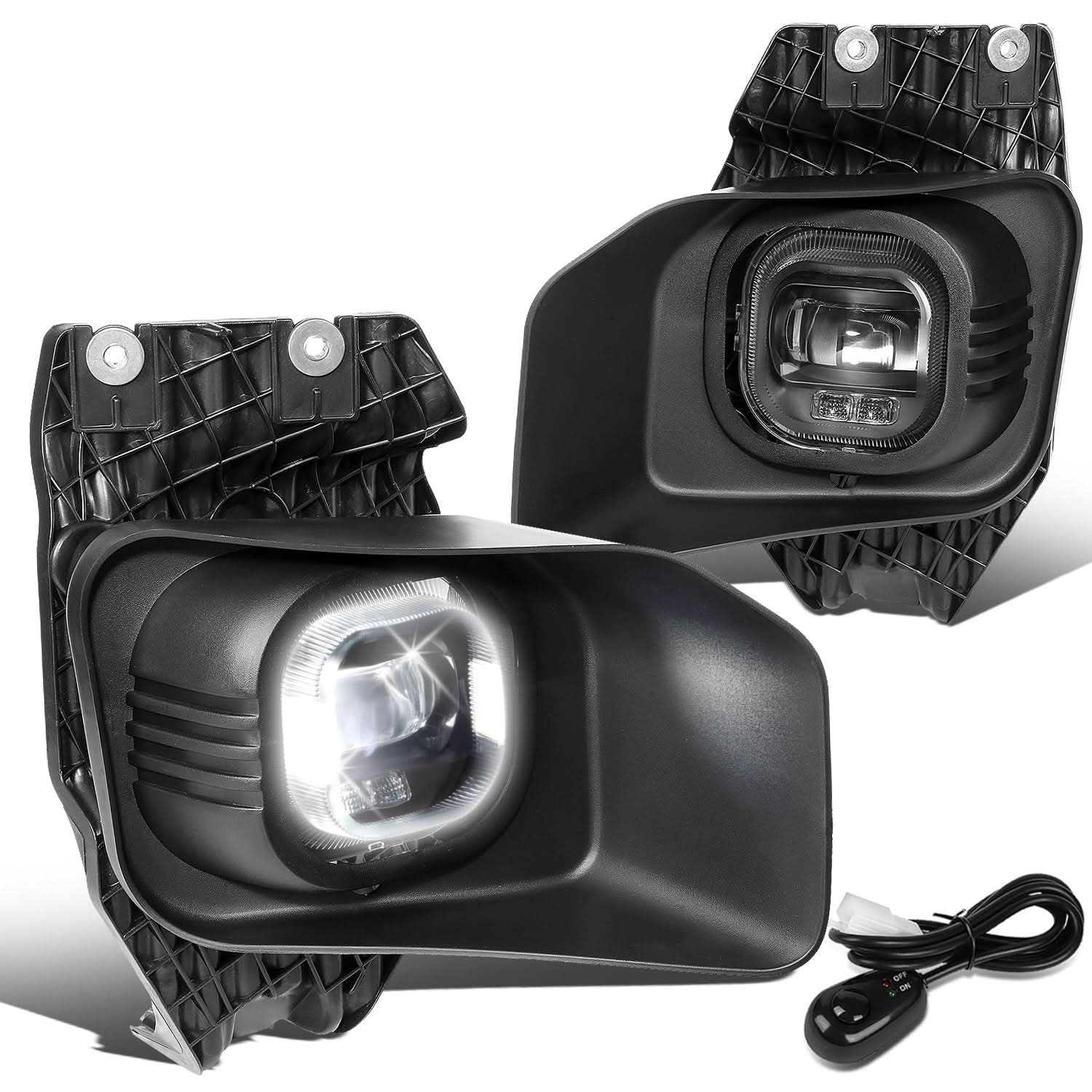 11-16 Ford F-250 F-350 F-450 F-550 Super Duty Projector LED Fog Lights - Image 2