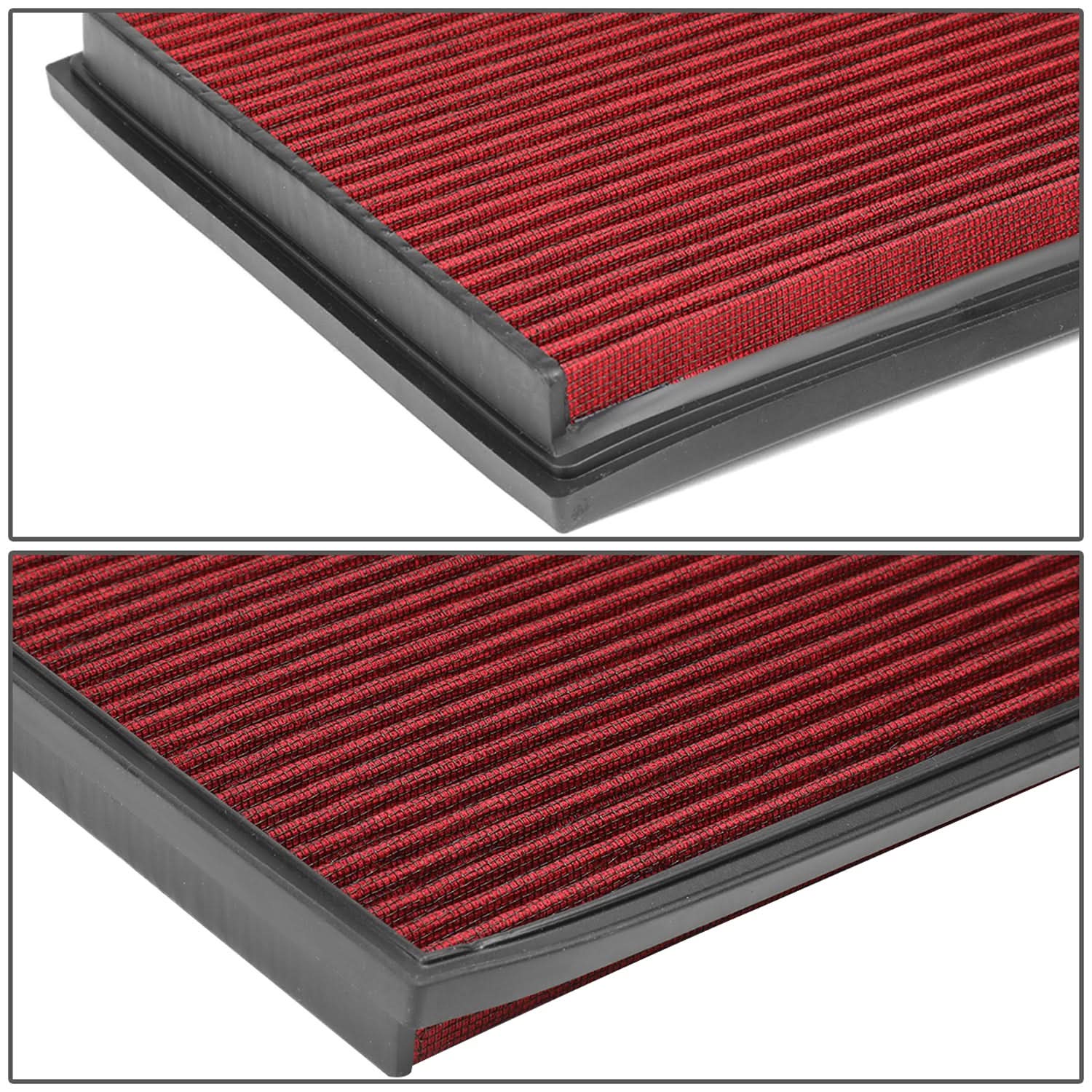 11-18 BMW X5/X6/5/6/7 Series Turbo Engine Air Filter Red - Image 4
