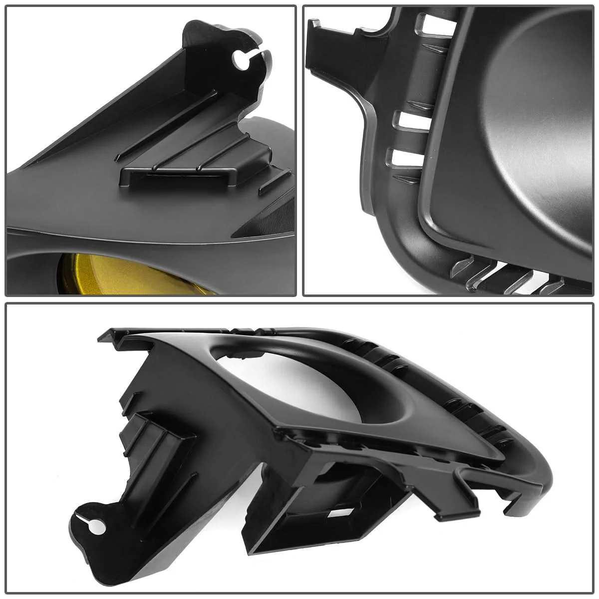 12-14 Toyota Prius C Amber Fog Lights with Switch & Bezel - Image 5