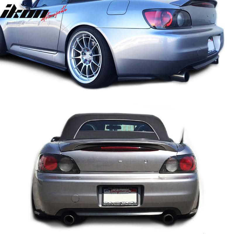 12.5" x 2.5" Universal GT Style Rear Bumper Lip Spats Splitters PU - Image 4