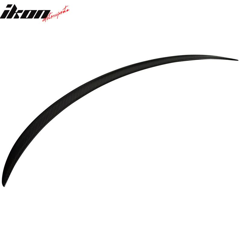 13-19 Benz W117 C117 CLA-Class M3 Style Rear Spoiler Wing Carbon Fiber - Image 3