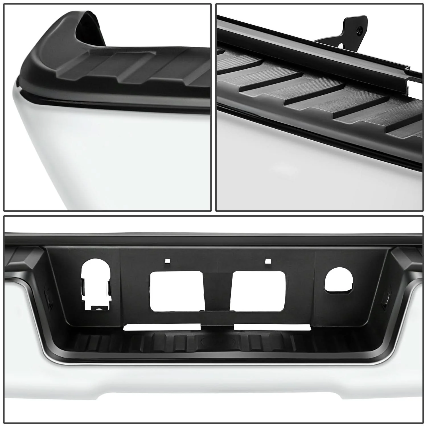 14-19 Chevrolet Silverado 1500 Rear Step Bumper Chrome