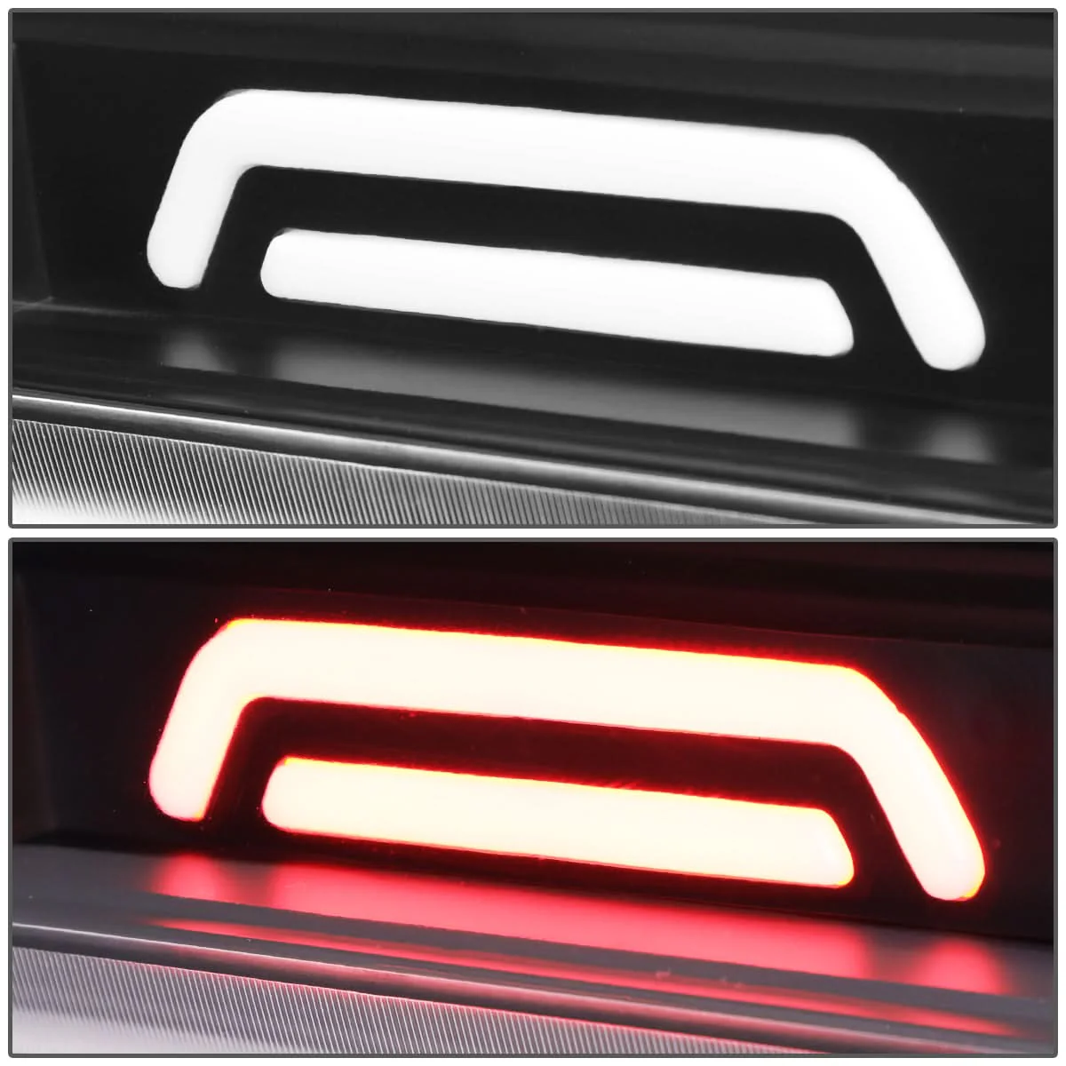14-20 Chevy Silverado GMC Sierra 3D LED Third Brake Light Black - Image 3