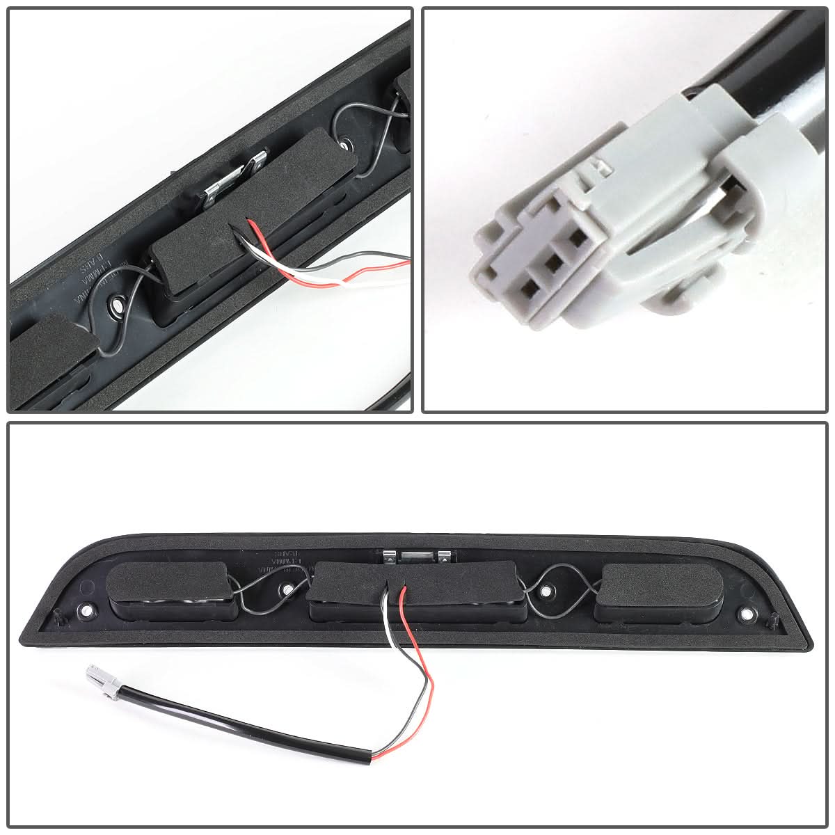 15-20 Ford F-150/F-250/F-350/F-450/F-550 LED Third Brake Light - Black/Smoke - Image 4
