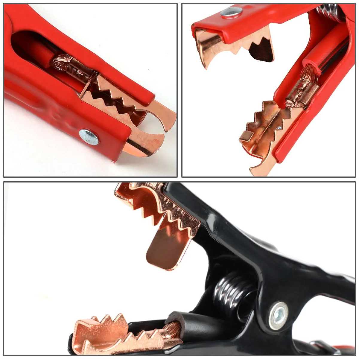 16 FT 6 Gauge 400 AMP Booster Cable - Image 3