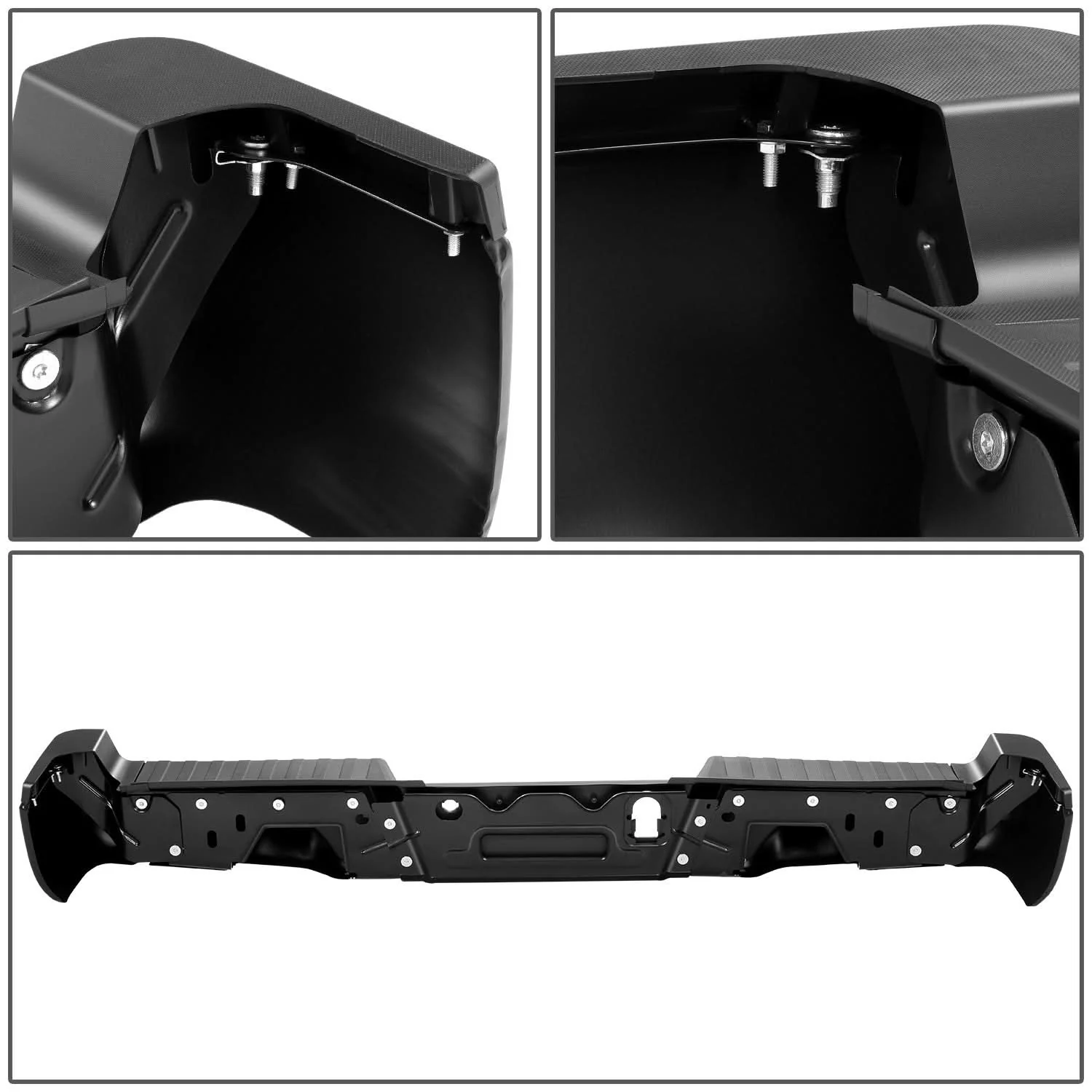 17-22 Ford F-250/F-350 Super Duty Rear Bumper w/ Parking Sensor Holes - Image 4