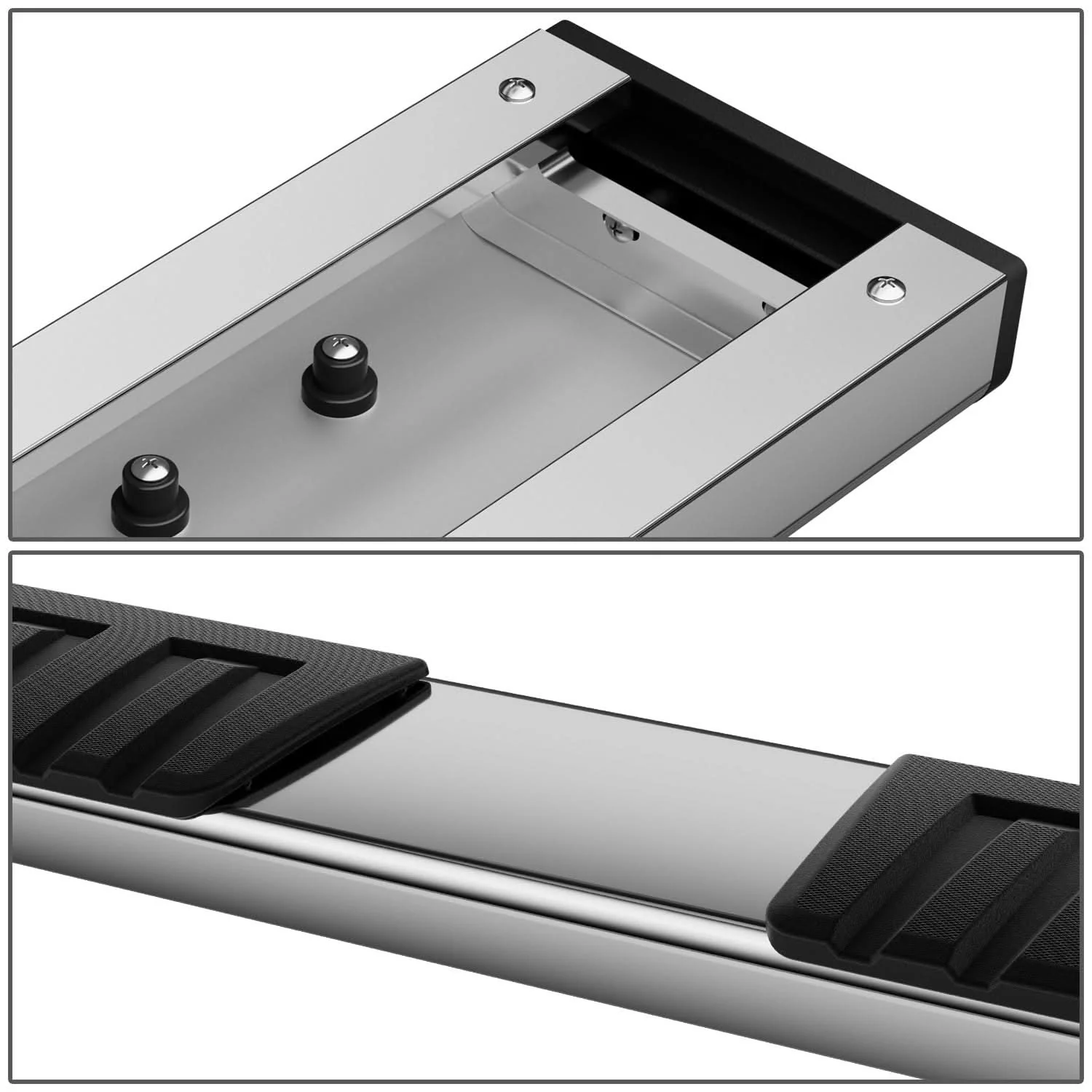 19-24 Chevy Silverado GMC Sierra Crew Cab Nerf Bar Step Bar - Image 4