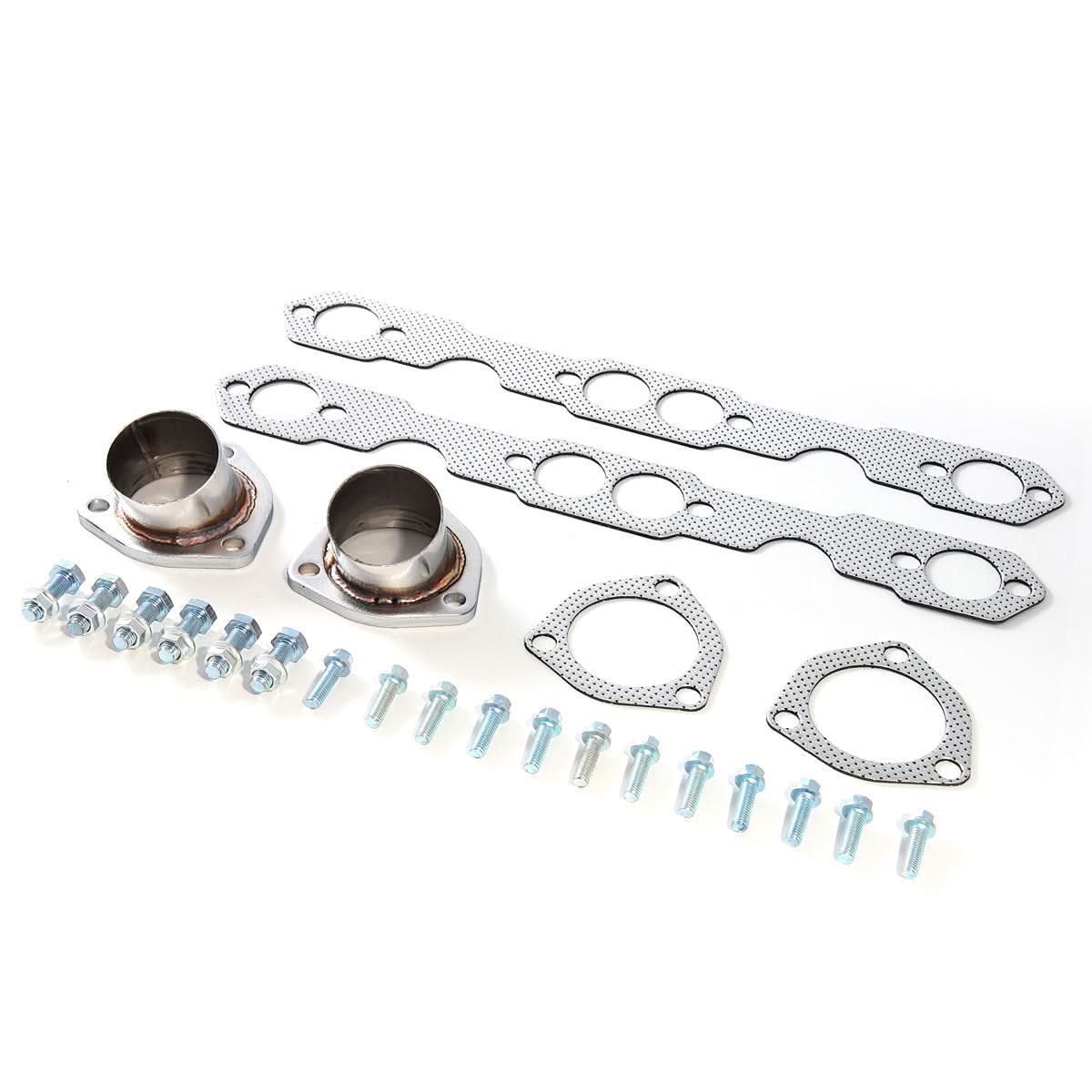 1955-1957 Chevrolet SBC 265/283 Block Hugger Tri-5 Headers - Stainless Steel - Image 6
