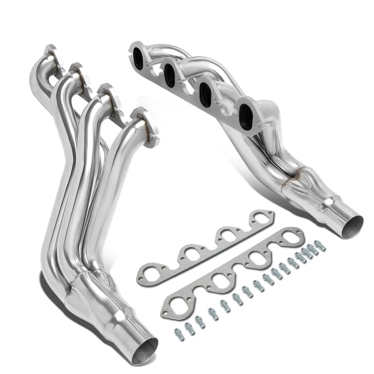 1975-1979 Ford F-100 F-150 F-250 F-350 Long Tube Header Stainless Steel - Image 2