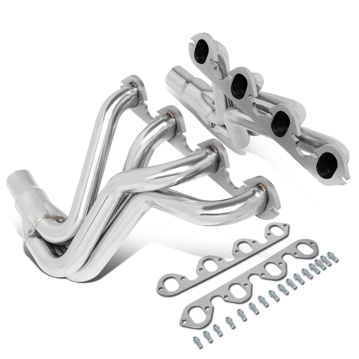 1975-1979 Ford F-100 F-150 F-250 F-350 Long Tube Header Stainless Steel - Image 3