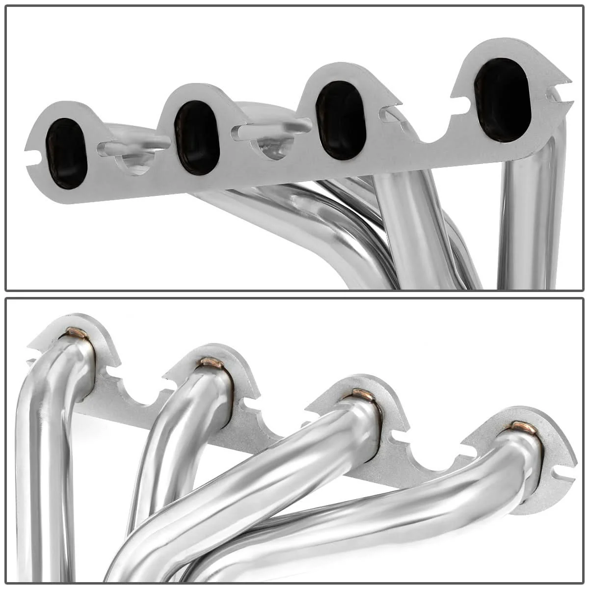 1975-1979 Ford F-100 F-150 F-250 F-350 Long Tube Header Stainless Steel - Image 4