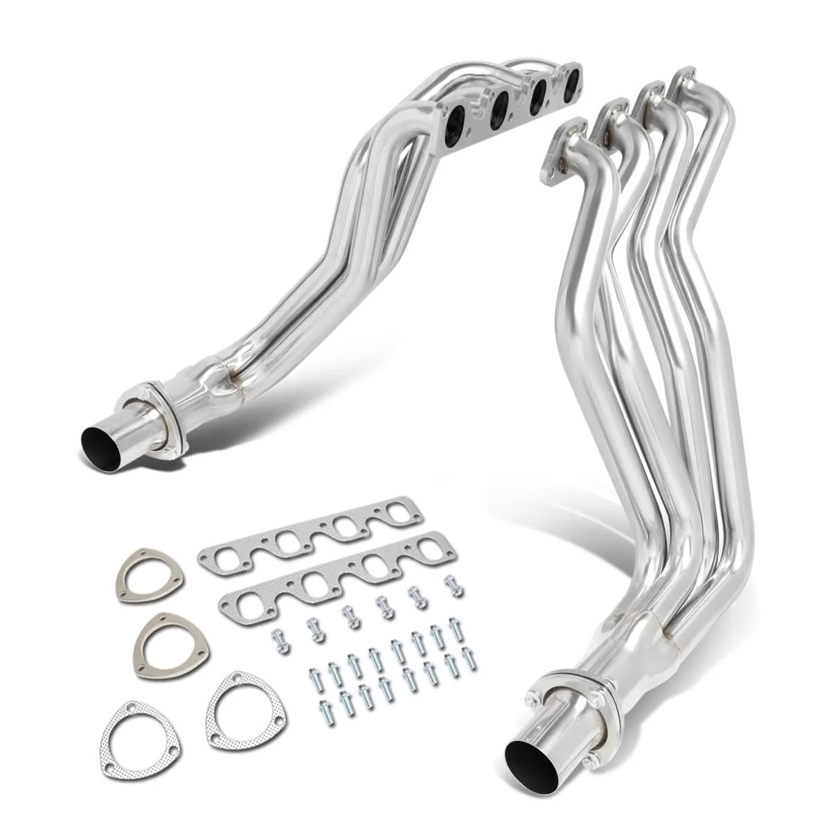 1977-1979 Ford F-150 F-250 F-350 4WD Long Tube Header Stainless Steel