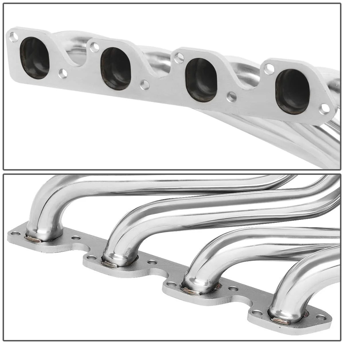 1977-1979 Ford F-150 F-250 F-350 4WD Long Tube Header Stainless Steel - Image 4