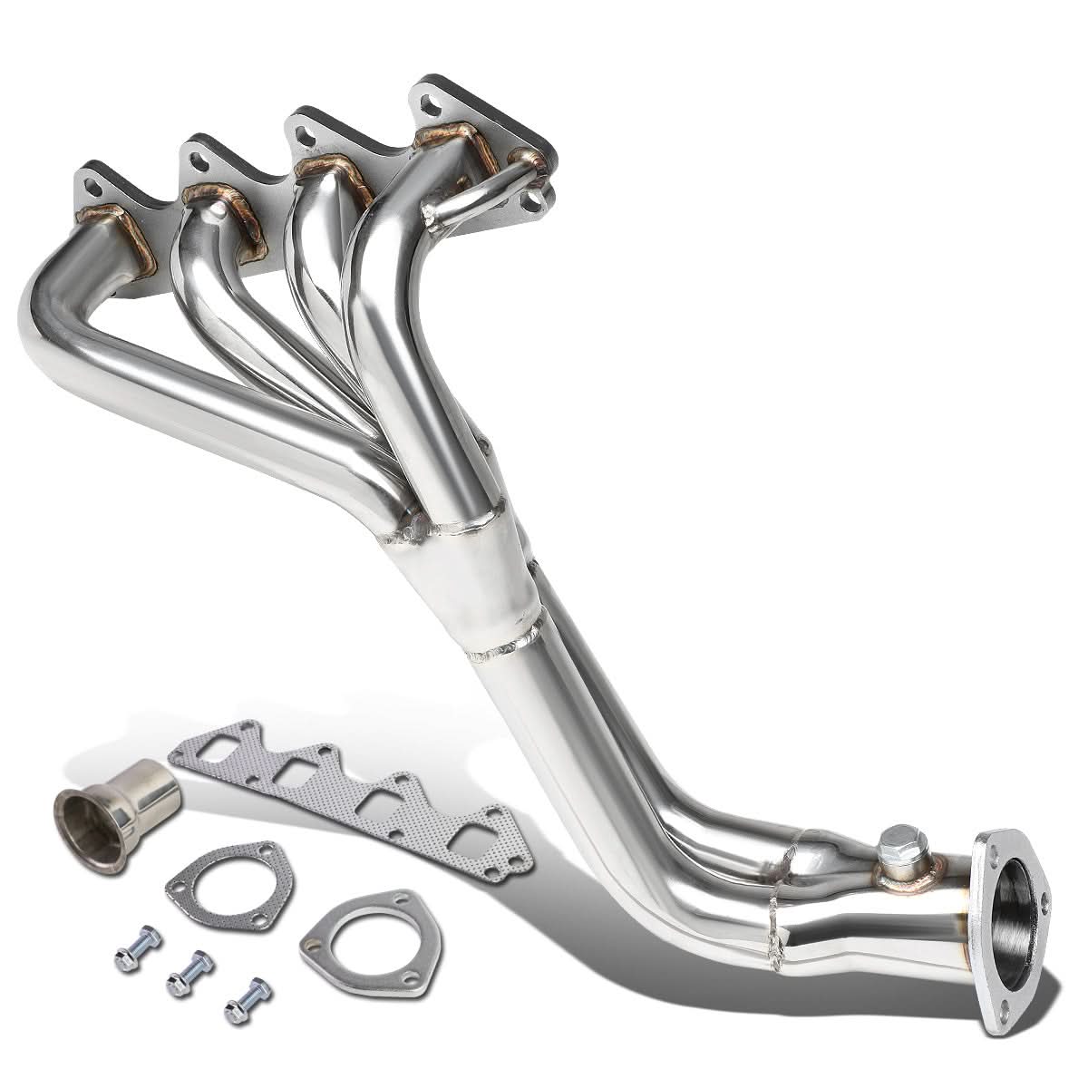 1985-1995 Suzuki Samurai / Sidekick / Geo Tracker Exhaust Header Stainless Steel - Image 2