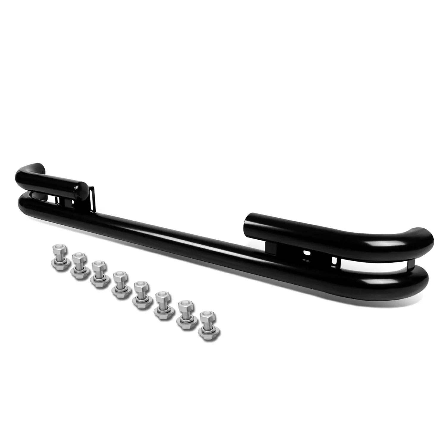 1987-2006 Jeep Wrangler Tubular Rear Bumper Guard - Black - Image 3