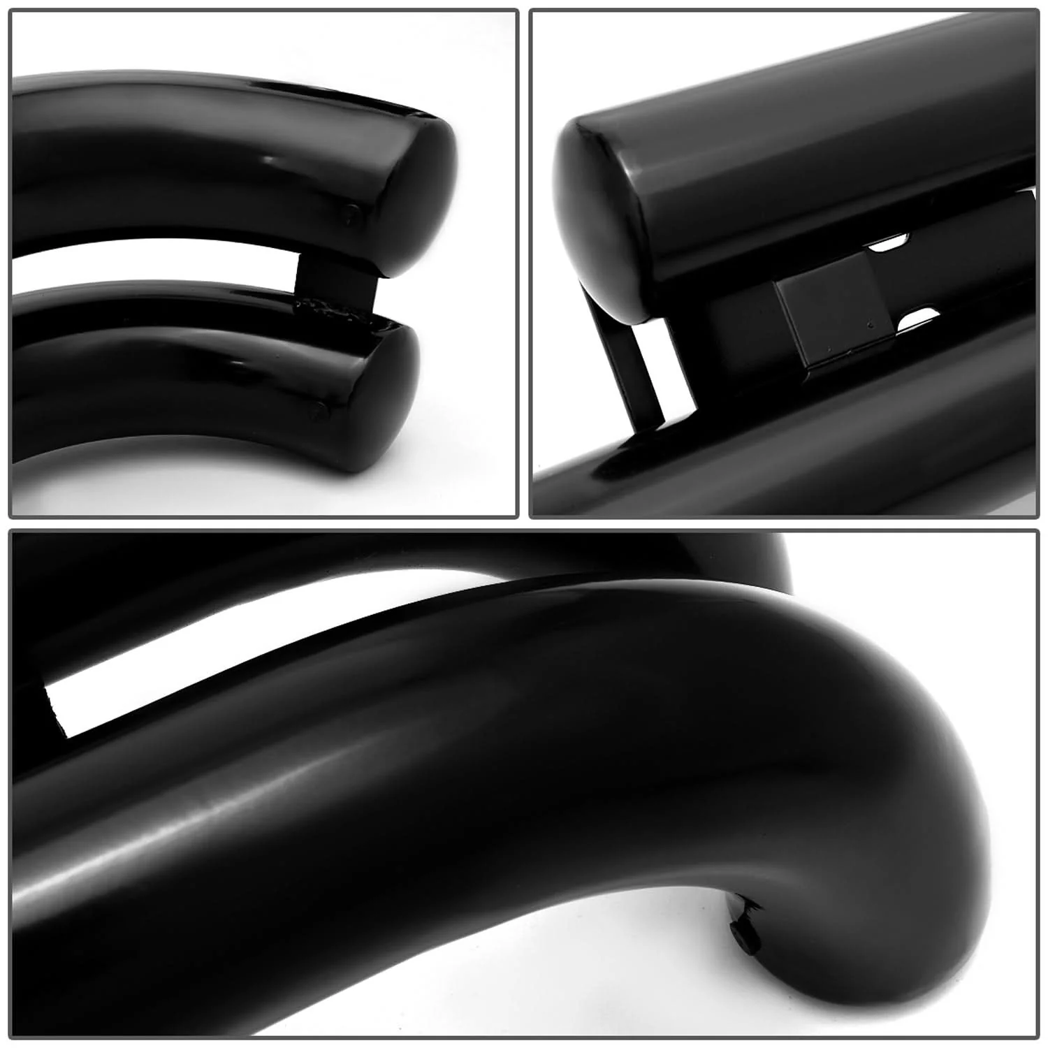 1987-2006 Jeep Wrangler Tubular Rear Bumper Guard - Black - Image 5