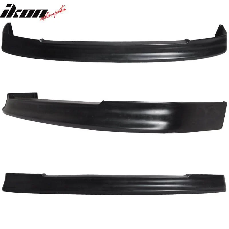 1988-1991 Honda Civic CS Style Front Bumper Lip PU - Image 3