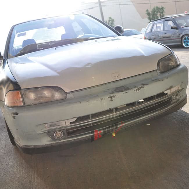 1992-1995 Honda Civic EG SIR OE Style Front Bumper Lip PU - Image 6