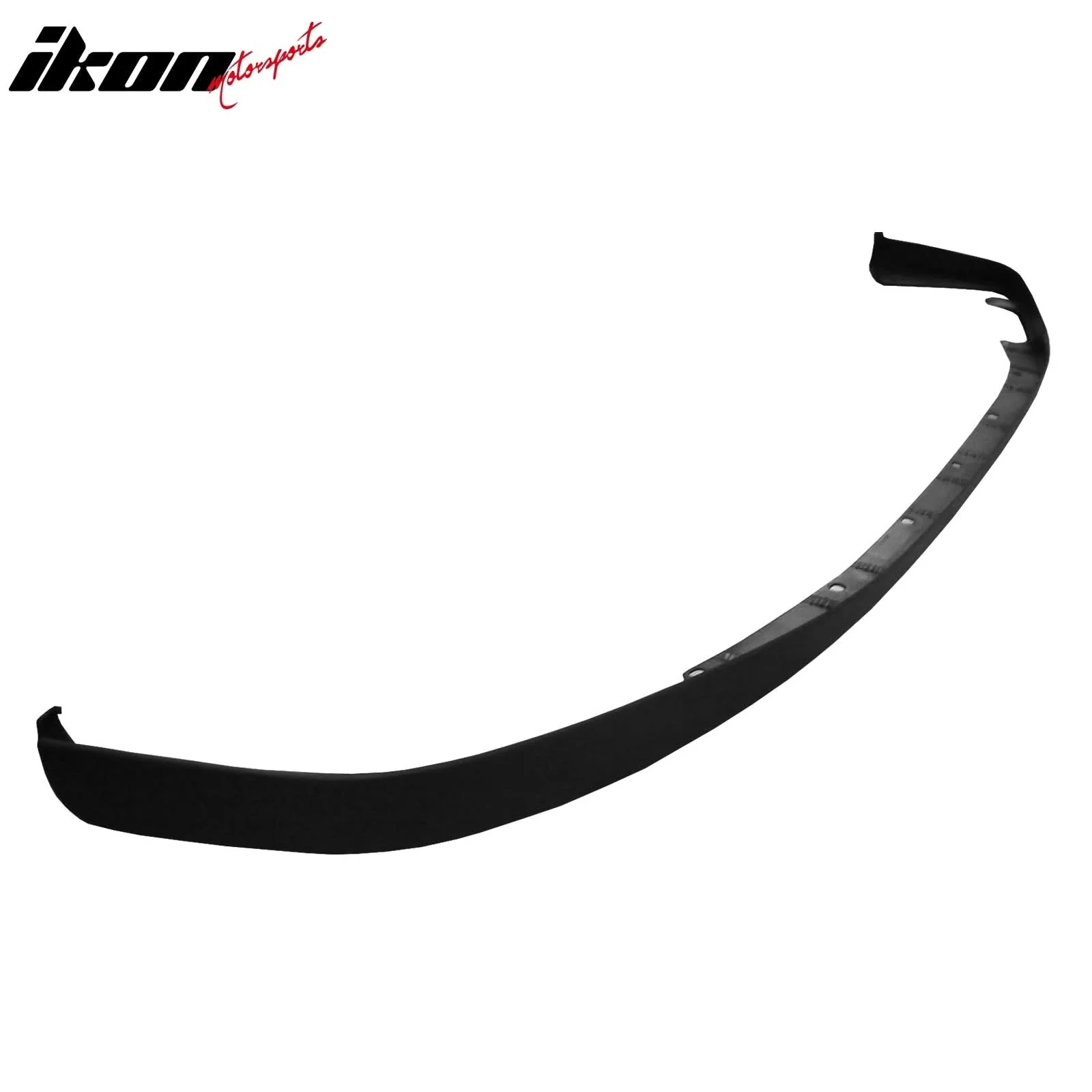 1992-1995 Honda Civic Sedan 4-Door Unpainted Black Front Bumper Lip PU - Image 3