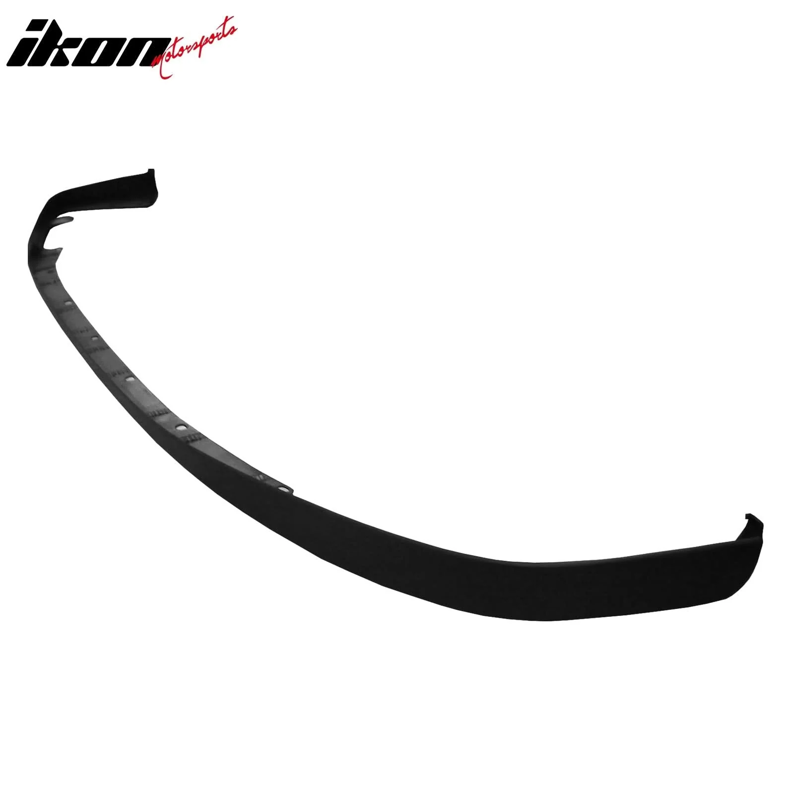 1992-1995 Honda Civic Sedan 4-Door Unpainted Black Front Bumper Lip PU - Image 4