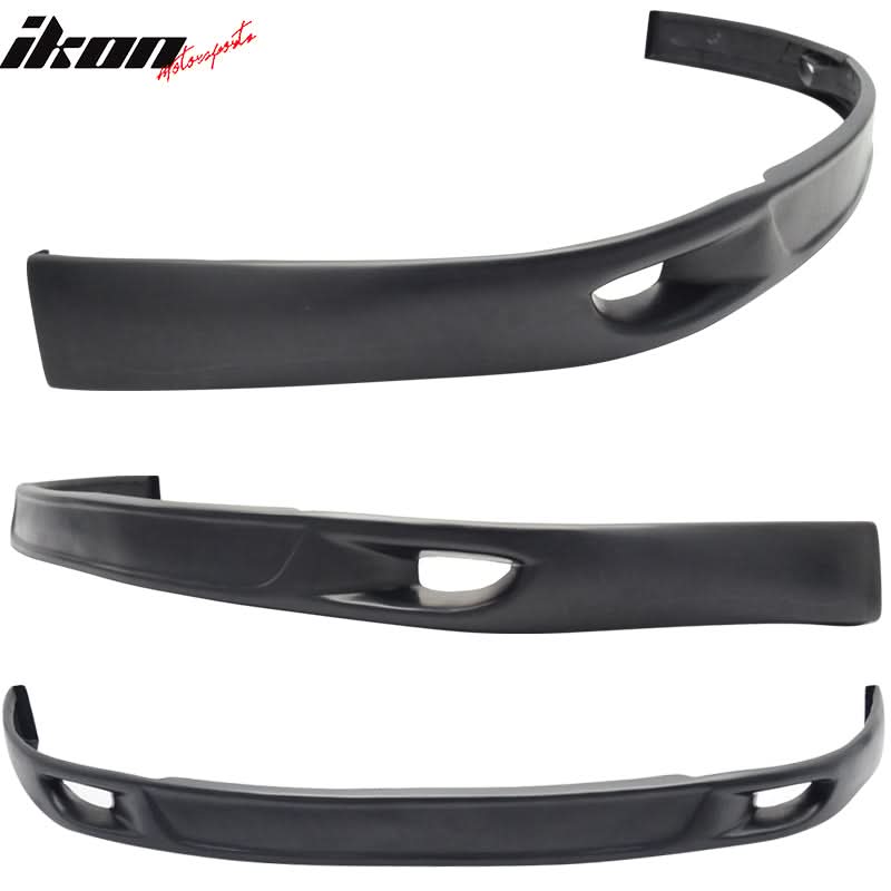1992-1996 Lexus SC300 SC400 T Sports Style Black Front Bumper Lip PU - Image 2