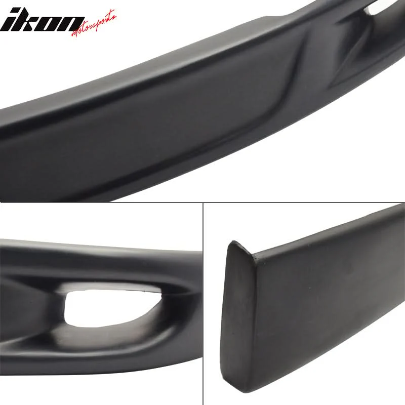 1992-1996 Lexus SC300 SC400 T Sports Style Black Front Bumper Lip PU - Image 3