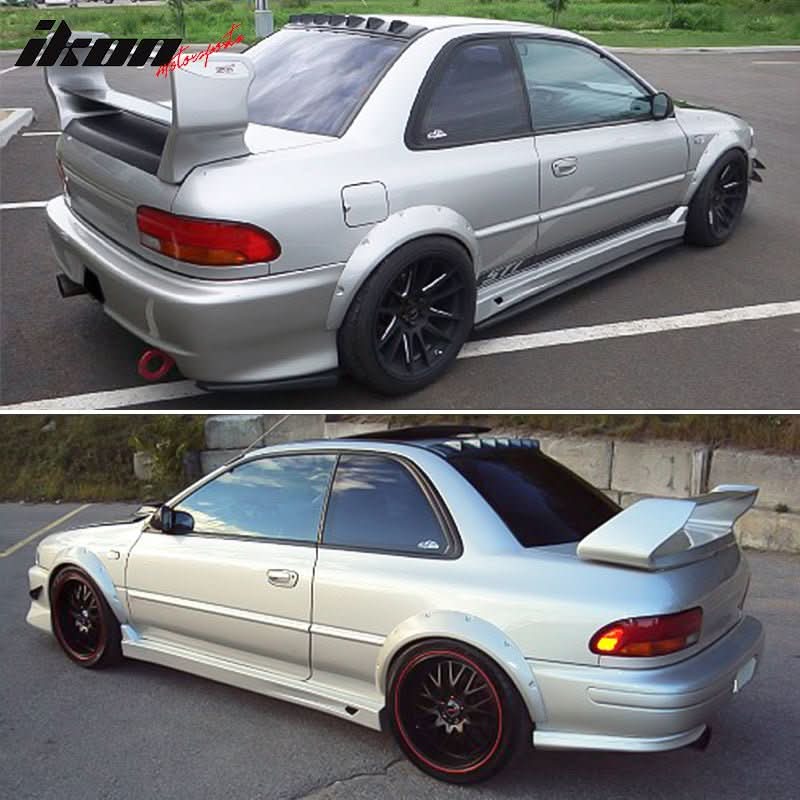 1993-2001 Subaru Impreza VTX Style Fin Rear Roof Spoiler Wing ABS - Image 10