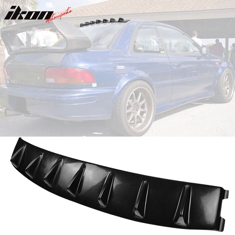 1993-2001 Subaru Impreza VTX Style Fin Rear Roof Spoiler Wing ABS - Image 9