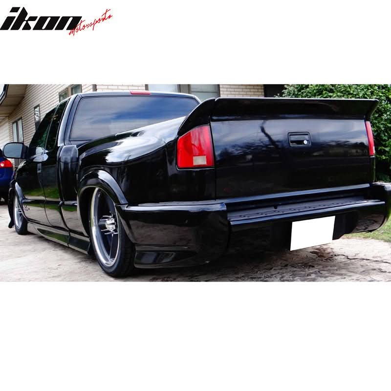 1994-03 S10 Sonoma WW Style Unpainted Rear Tailgate Rear Spoiler Wing - Image 2