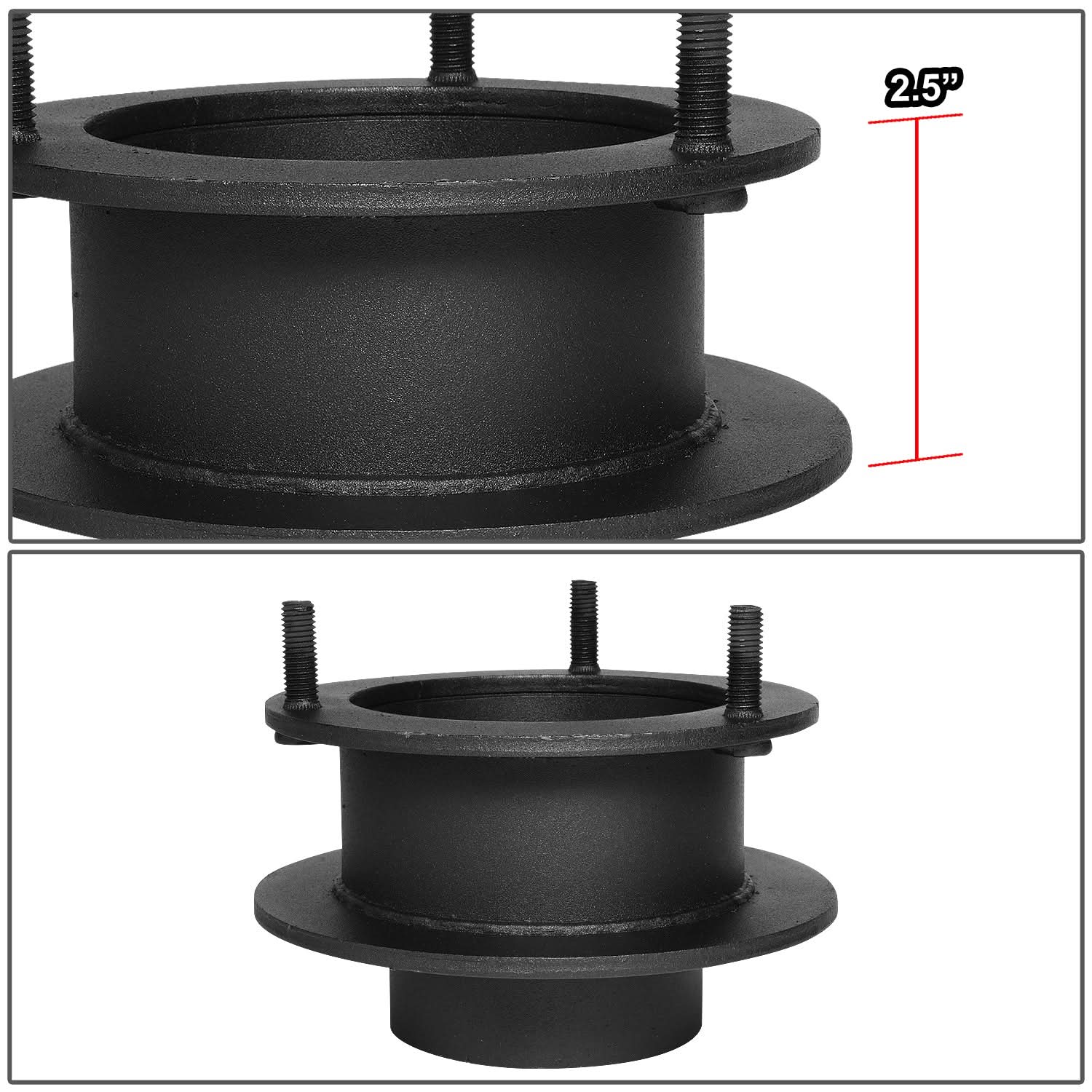 1994-2013 Dodge Ram 2500/3500 4WD Front 2.5" Suspension Leveling Kit - Image 2