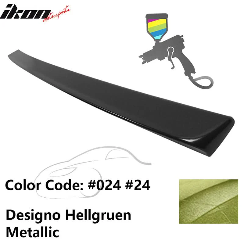 1995-2001 Mercedes Benz W210 Sedan ABT Style Rear Trunk Spoiler ABS - Image 36