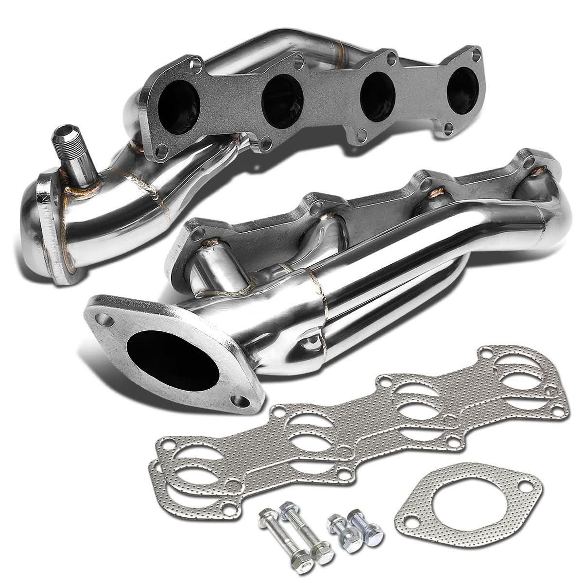 1996-1998 Ford Mustang V8 4.6L SOHC Shorty Headers - Stainless Steel - Image 2