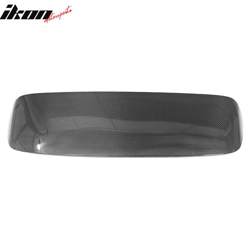 1996-2000 Honda Civic Hatchback Carbon Fiber Rear Roof Visor Spoiler - Image 4