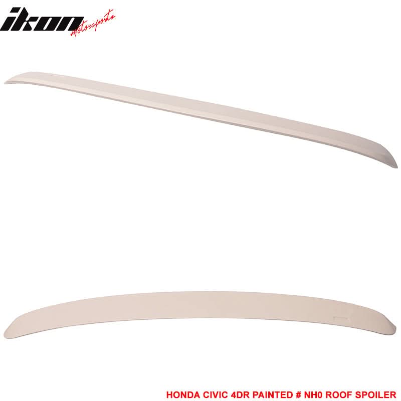 1996-2000 Honda Civic Sedan 4Dr Rear Window Roof Spoiler Wing ABS - Image 5