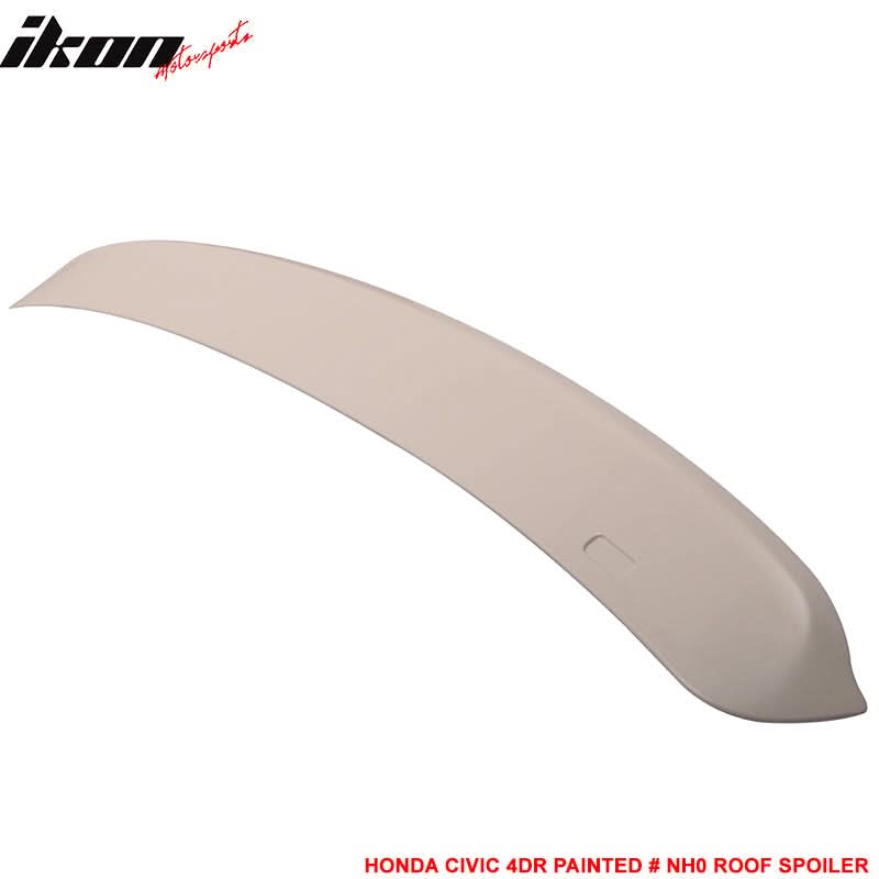 1996-2000 Honda Civic Sedan 4Dr Rear Window Roof Spoiler Wing ABS - Image 6