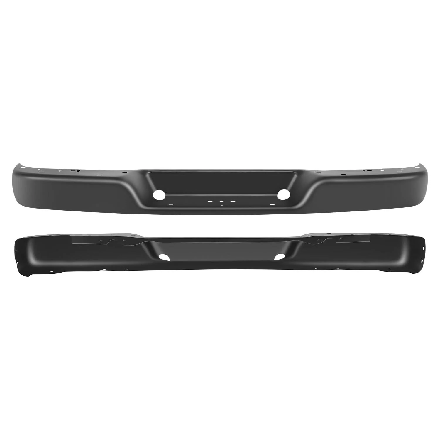 1996-2023 Chevrolet Express Rear Bumper Cover - Black - Image 4