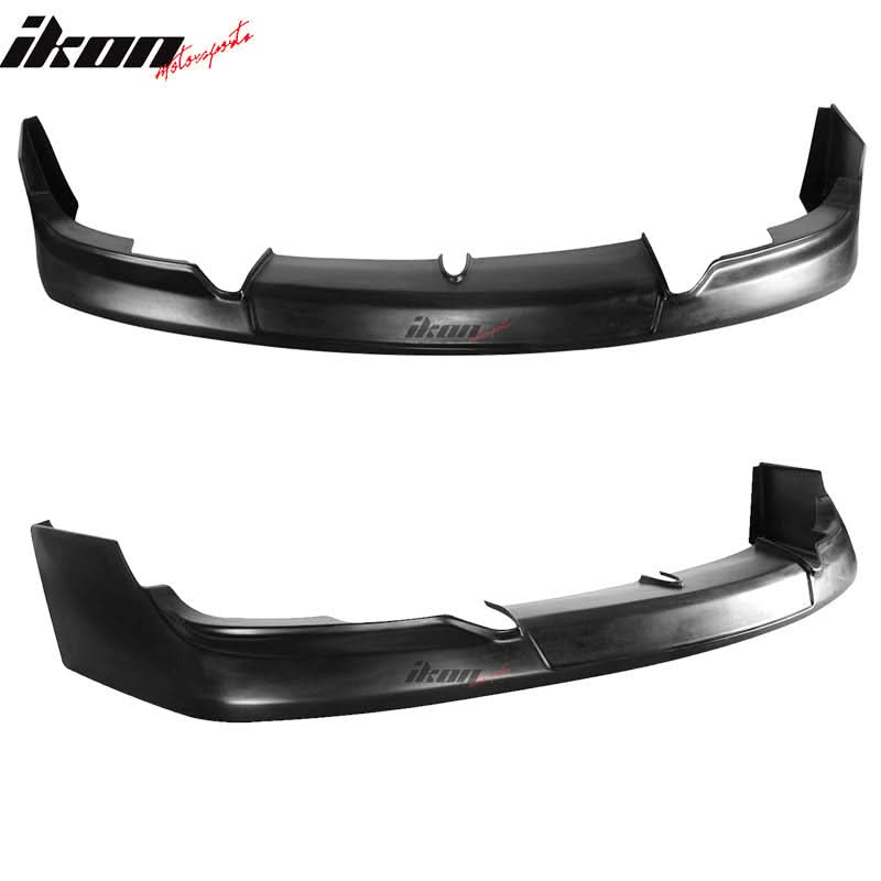 1997-1998 Nissan 240SX GR Style Unpainted Black Front Bumper Lip PU - Image 3