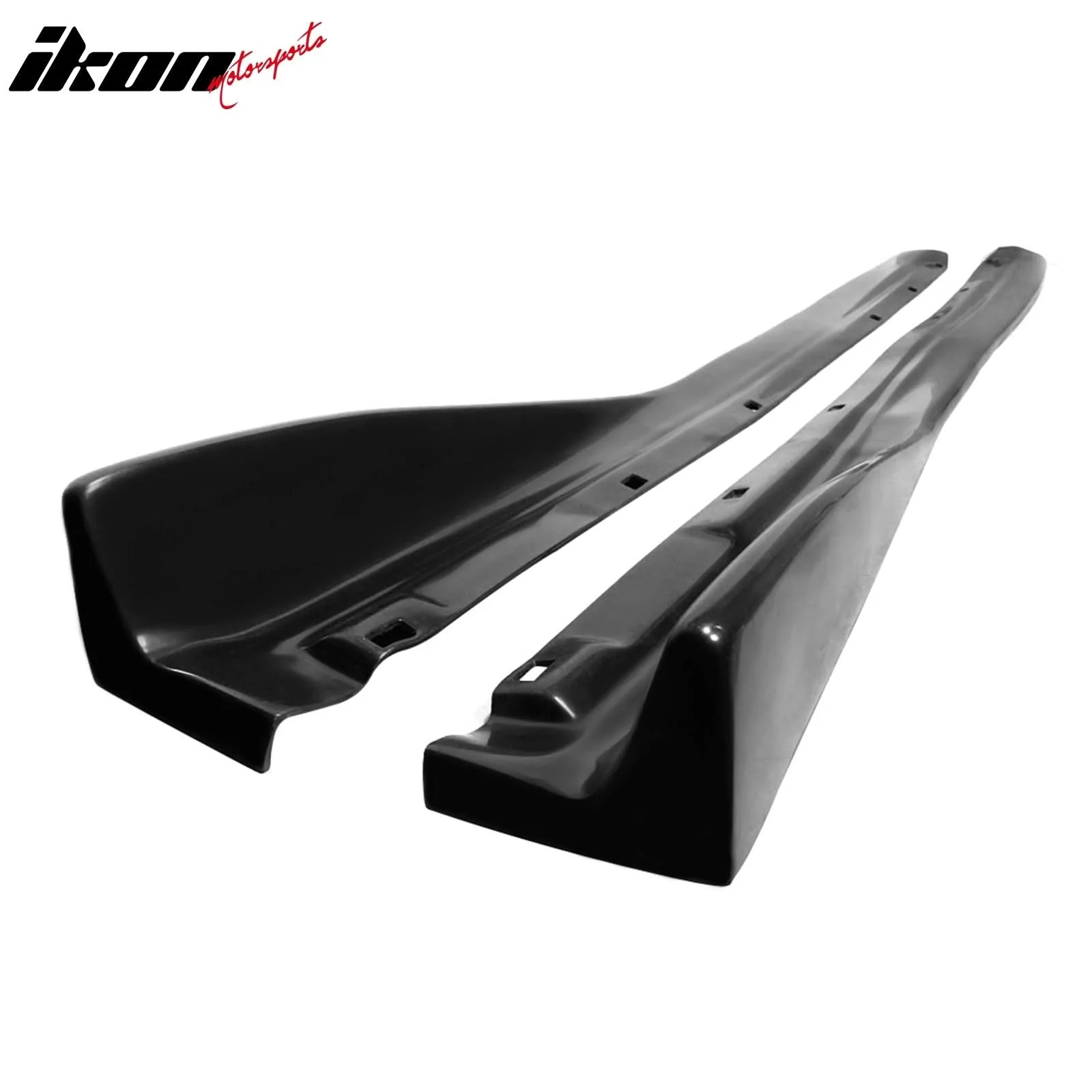 1997-1999 Mitsubishi Eclipse CS Side Skirts Style PU Unpainted Black - Image 6