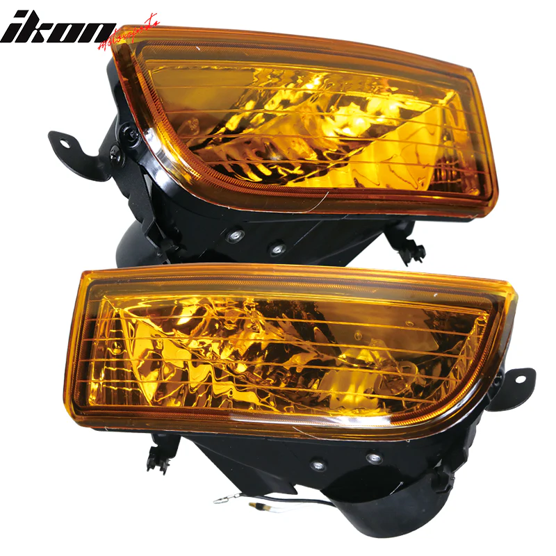 1997-2001Â Honda Prelude Yellow Lens 2PCS Front Bumper Fog Lights Lamps - Image 5