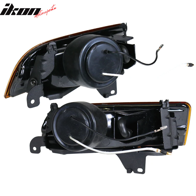1997-2001Â Honda Prelude Yellow Lens 2PCS Front Bumper Fog Lights Lamps - Image 6
