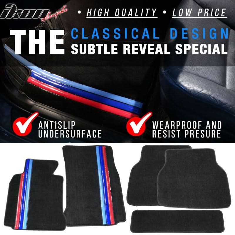 1997-2003 BMW E39 5-Series Floor Mat Carpet Nylon - Image 6