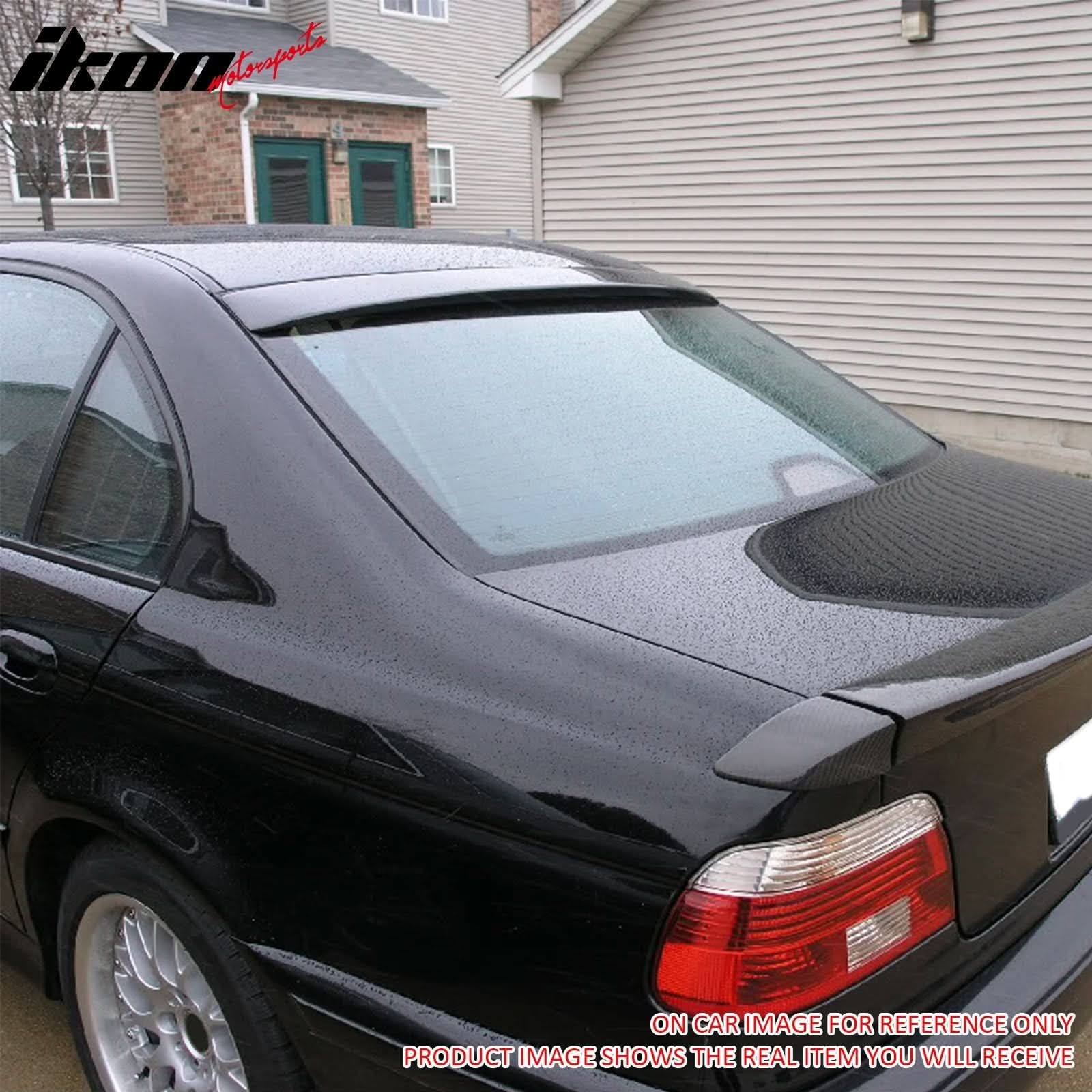 1997-2003 BMW E39 5 Series M5 4Dr AC Style Unpainted Gray Roof Spoiler - Image 3