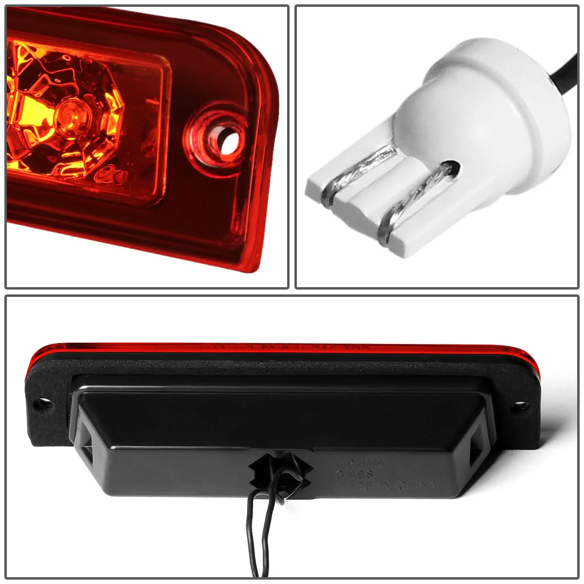 1997-2006 Jeep Wrangler LED Third Brake Light - Red - Image 4