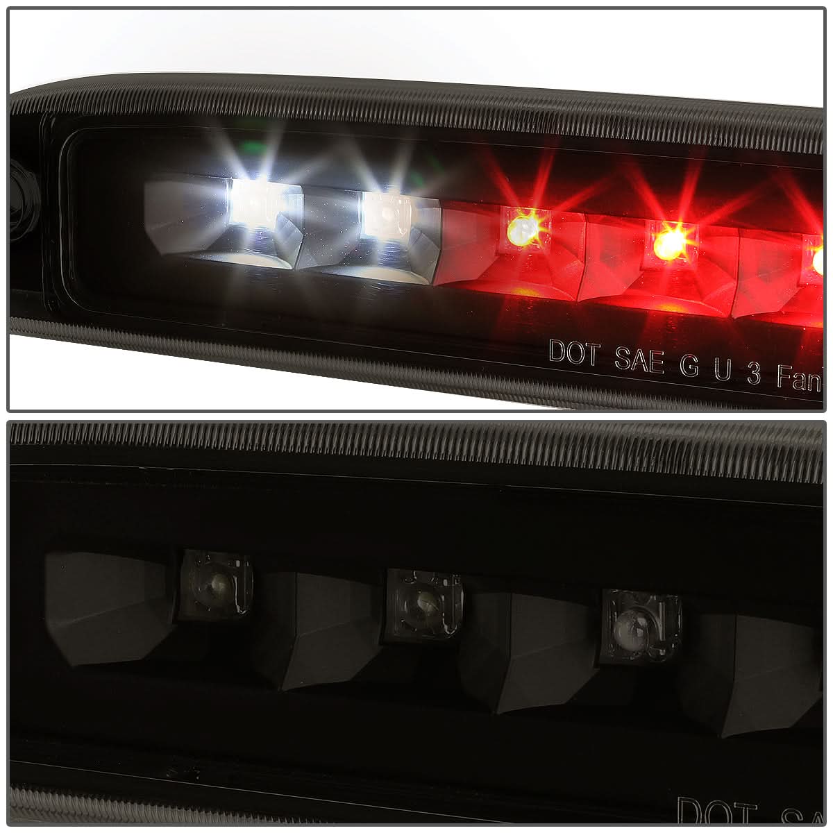 1997-2007 Dodge Dakota LED 3rd Brake Light - Black/Smoke - Image 3