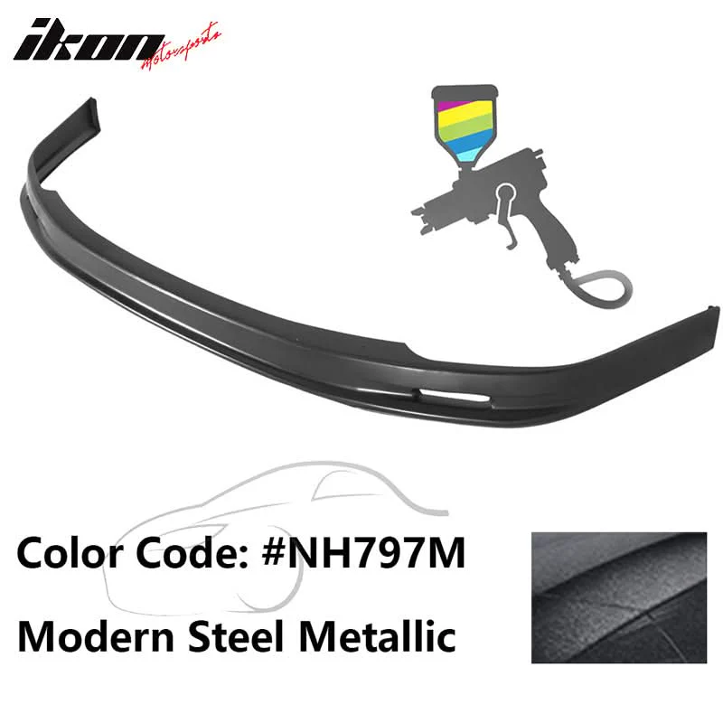 1998-2000 Honda Accord Mugen Style Front Bumper Lip PP - Image 24