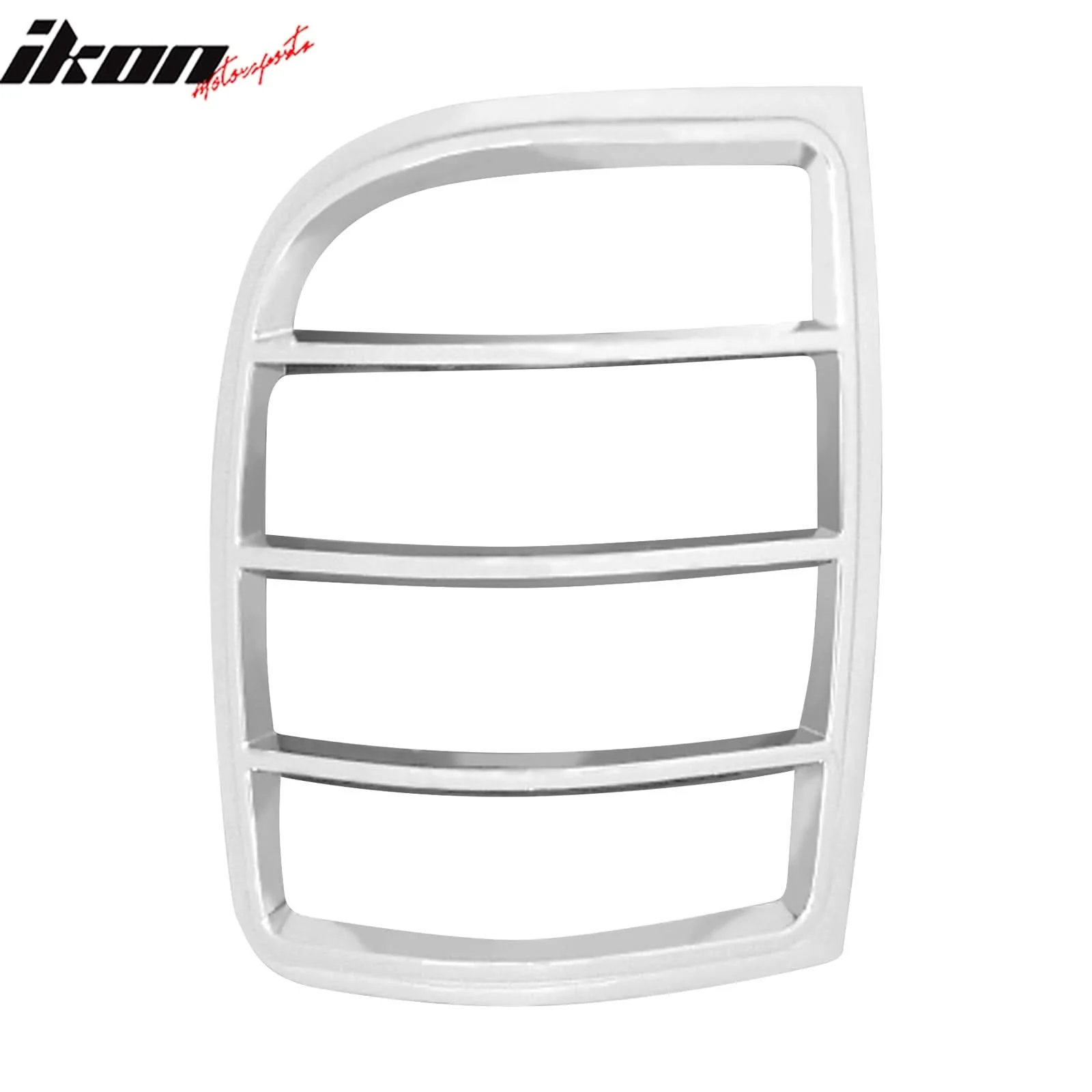 1998-2001 Ford Ranger Chrome ABS Tail Lights Frame Bezel Trim Pair - Image 2