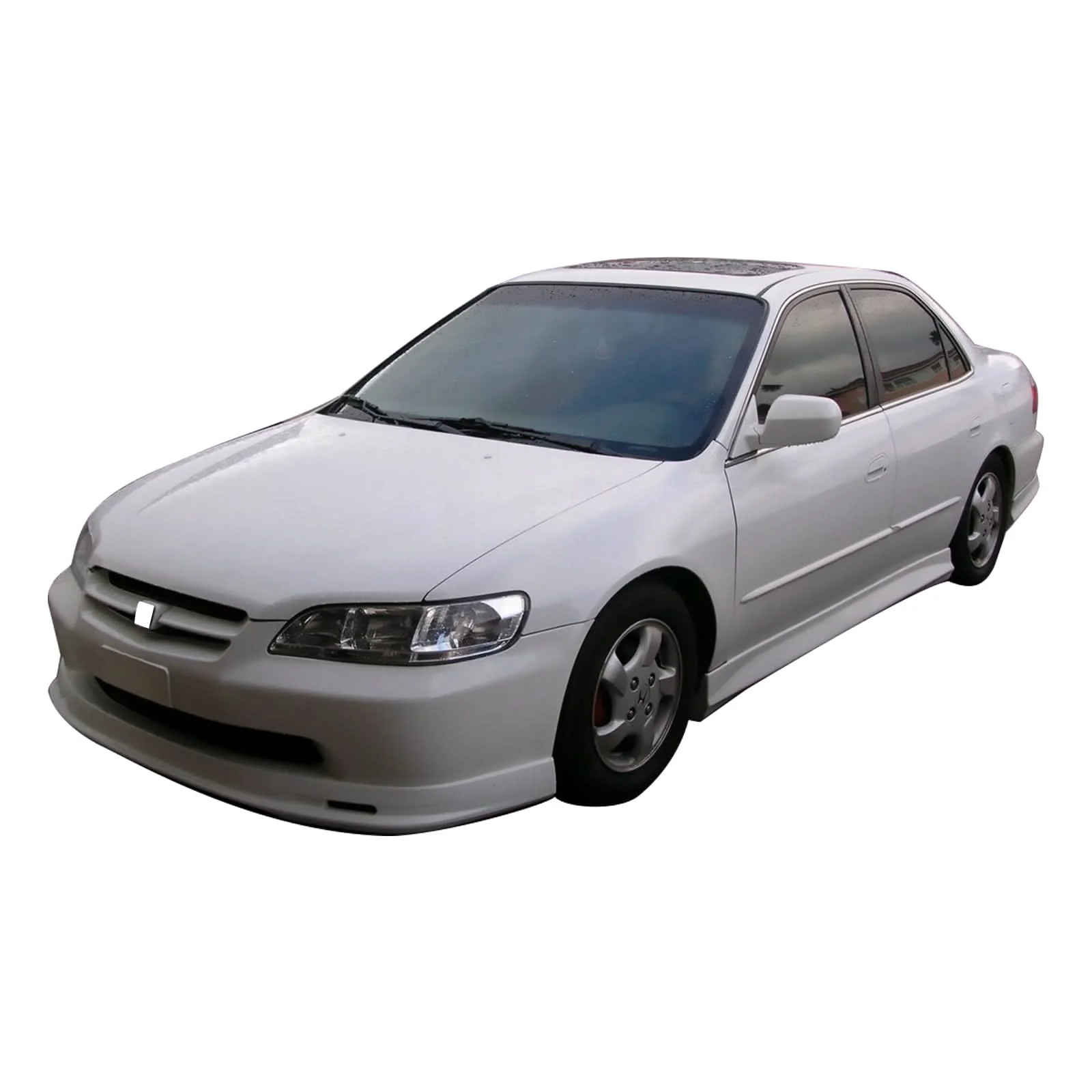 1998-2002 Honda Accord Mugen Style Front Bumper Lip PU - Image 2